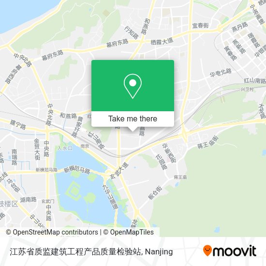 江苏省质监建筑工程产品质量检验站 map