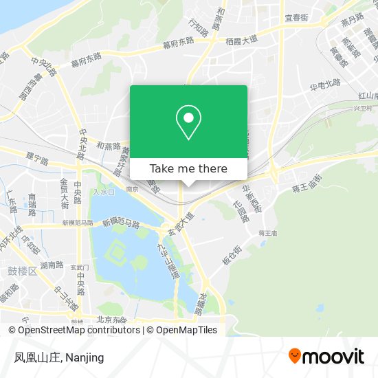凤凰山庄 map