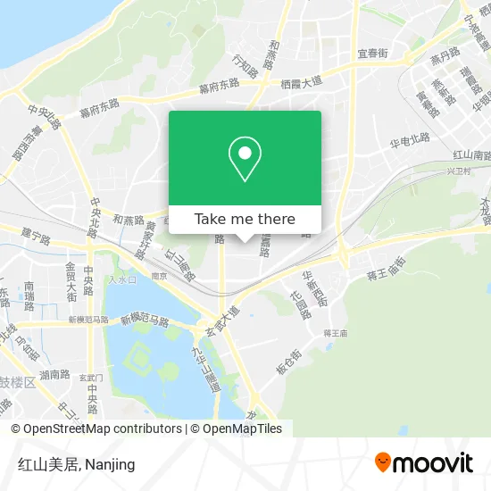 红山美居 map