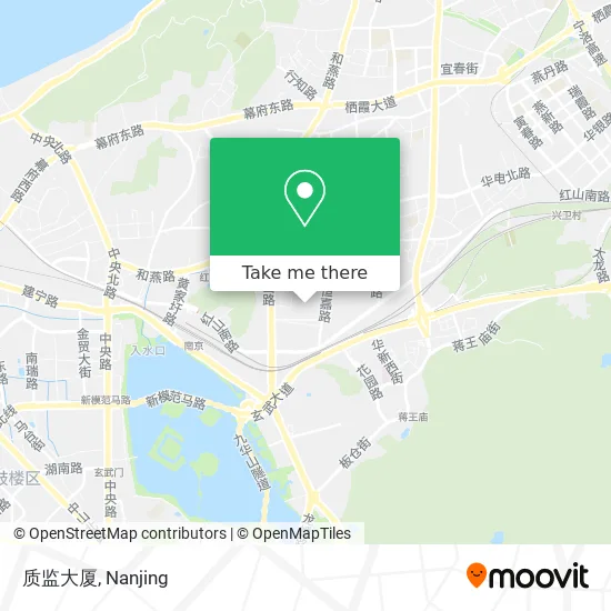 质监大厦 map