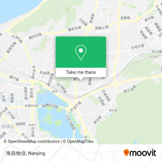 海昌物业 map