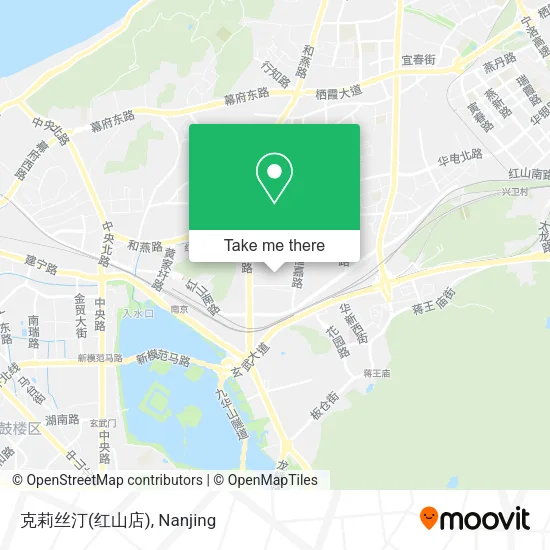 克莉丝汀(红山店) map