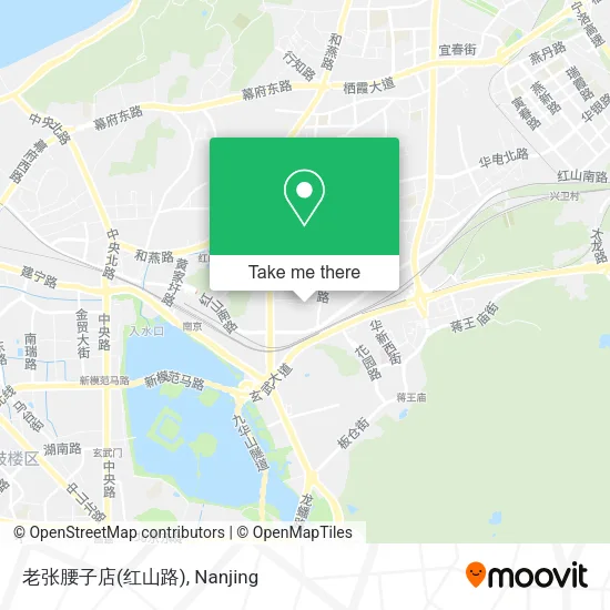 老张腰子店(红山路) map