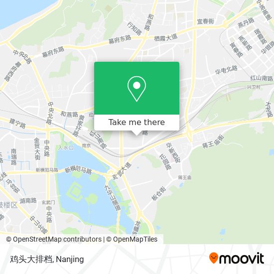 鸡头大排档 map