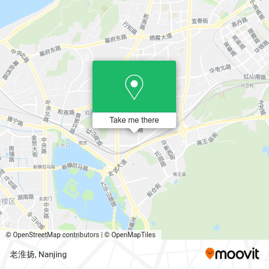 老淮扬 map