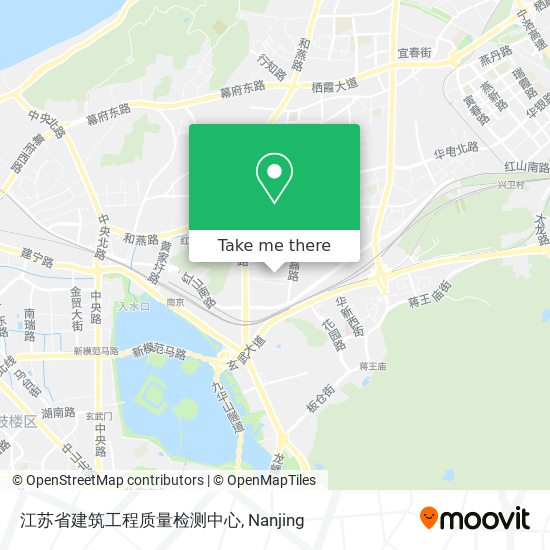 江苏省建筑工程质量检测中心 map
