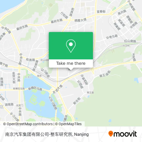 南京汽车集团有限公司-整车研究所 map