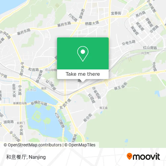 和意餐厅 map