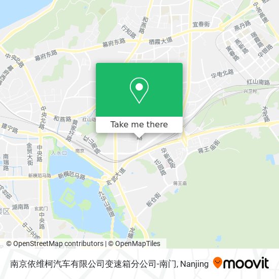 南京依维柯汽车有限公司变速箱分公司-南门 map