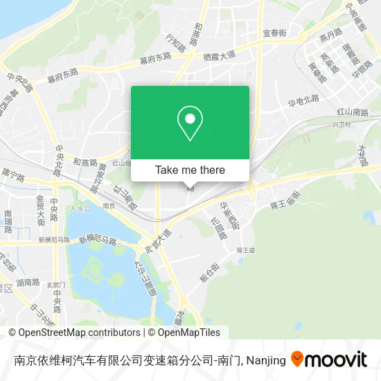 南京依维柯汽车有限公司变速箱分公司-南门 map