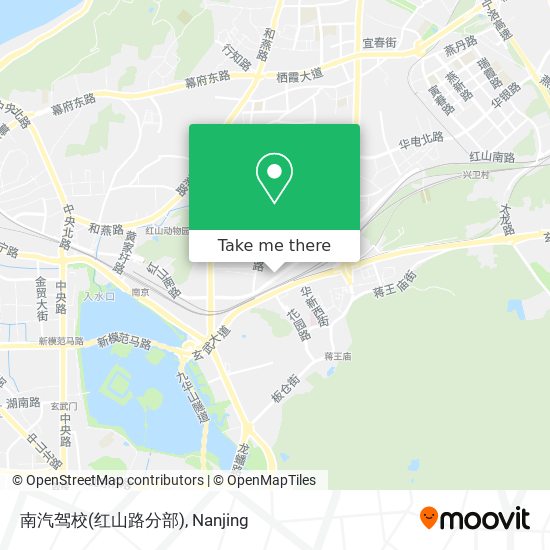 南汽驾校(红山路分部) map