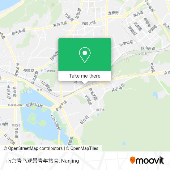 南京青鸟观景青年旅舍 map