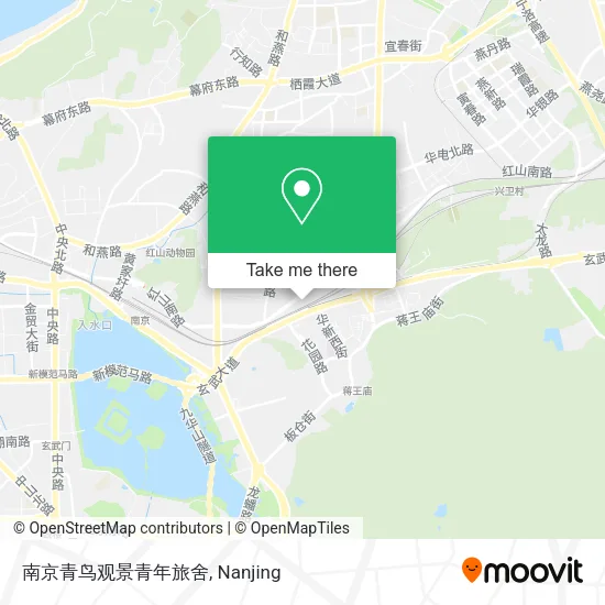 南京青鸟观景青年旅舍 map