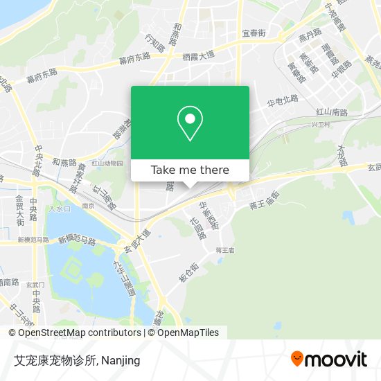 艾宠康宠物诊所 map