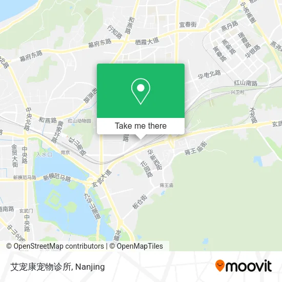 艾宠康宠物诊所 map