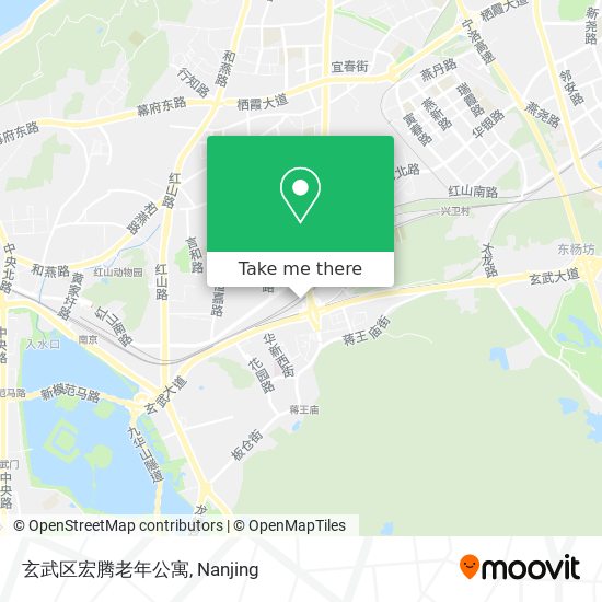 玄武区宏腾老年公寓 map