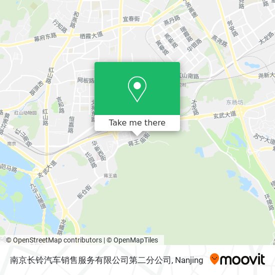 南京长铃汽车销售服务有限公司第二分公司 map
