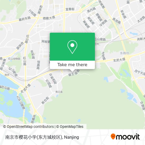 南京市樱花小学(东方城校区) map