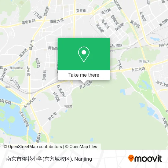南京市樱花小学(东方城校区) map