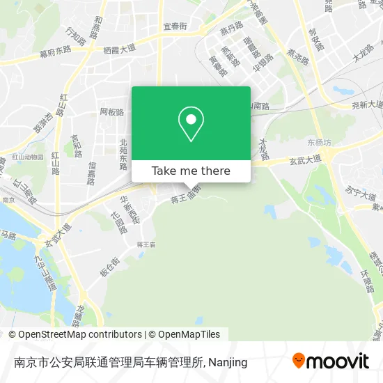 南京市公安局联通管理局车辆管理所 map
