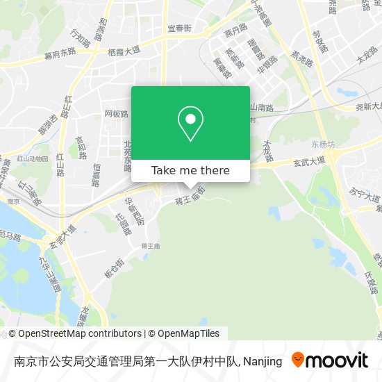 南京市公安局交通管理局第一大队伊村中队 map