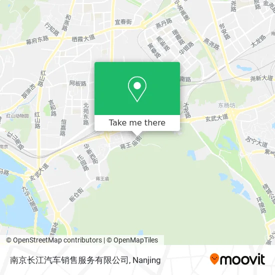 南京长江汽车销售服务有限公司 map