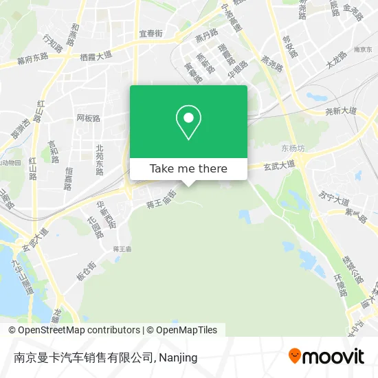 南京曼卡汽车销售有限公司 map