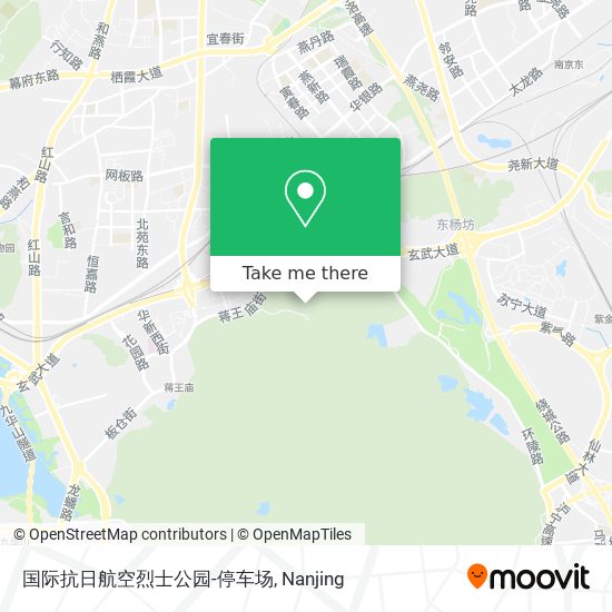 国际抗日航空烈士公园-停车场 map