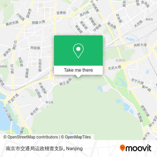 南京市交通局运政稽查支队 map