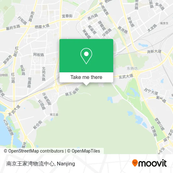 南京王家湾物流中心 map