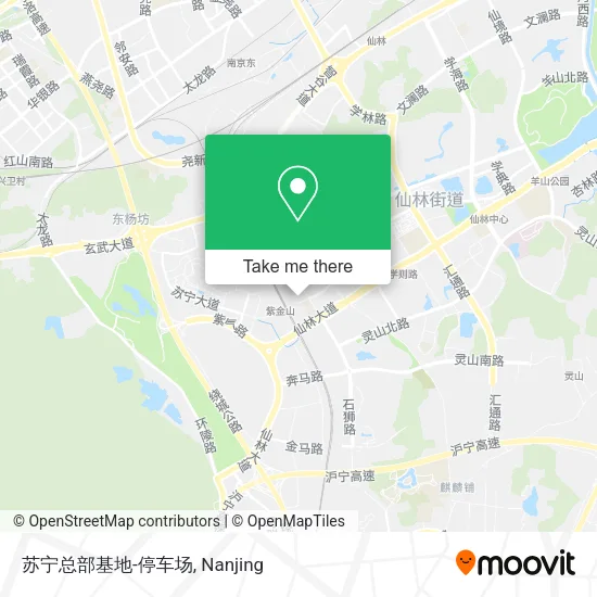 苏宁总部基地-停车场 map