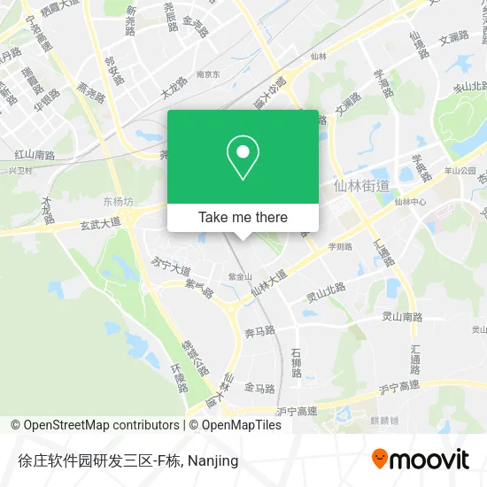 徐庄软件园研发三区-F栋 map