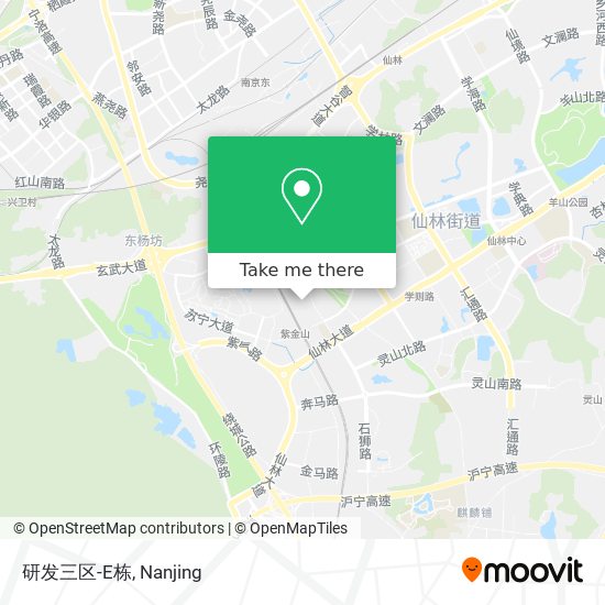 研发三区-E栋 map