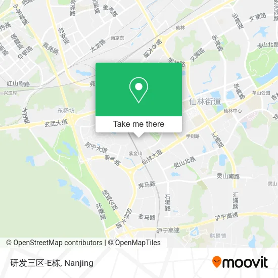 研发三区-E栋 map