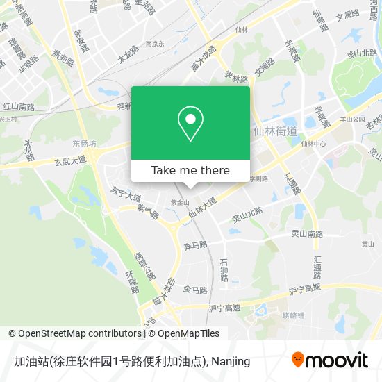 加油站(徐庄软件园1号路便利加油点) map