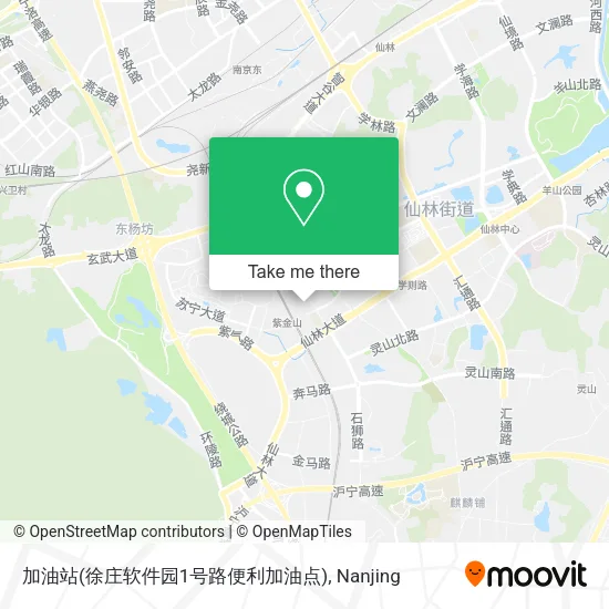加油站(徐庄软件园1号路便利加油点) map
