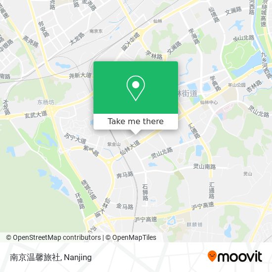 南京温馨旅社 map