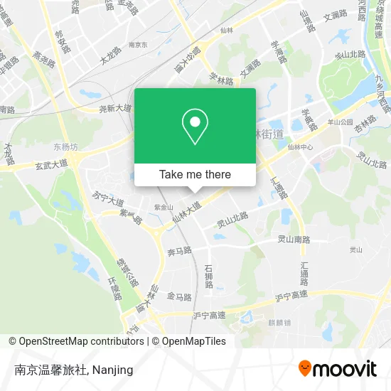 南京温馨旅社 map