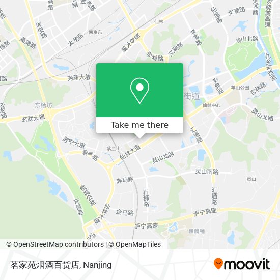 茗家苑烟酒百货店 map