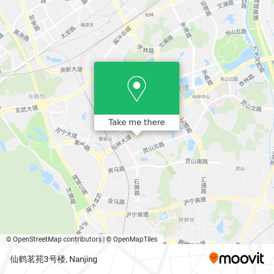 仙鹤茗苑3号楼 map