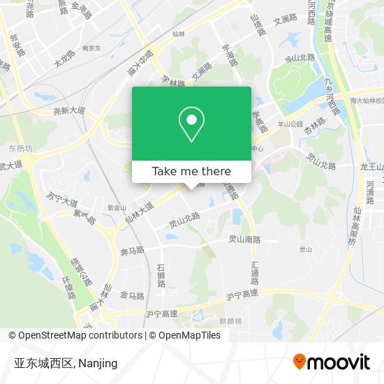 亚东城西区 map