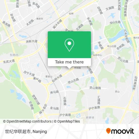 世纪华联超市 map