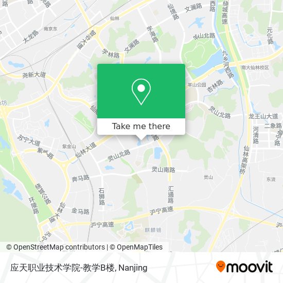 应天职业技术学院-教学B楼 map