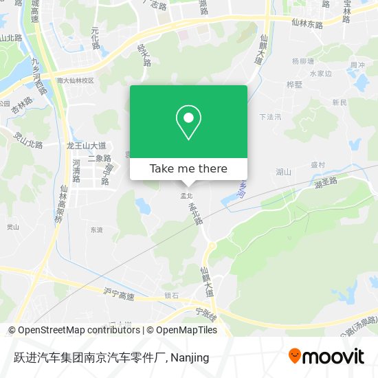 跃进汽车集团南京汽车零件厂 map