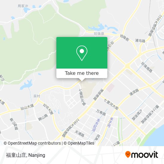 福童山庄 map