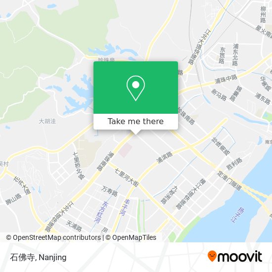 石佛寺 map