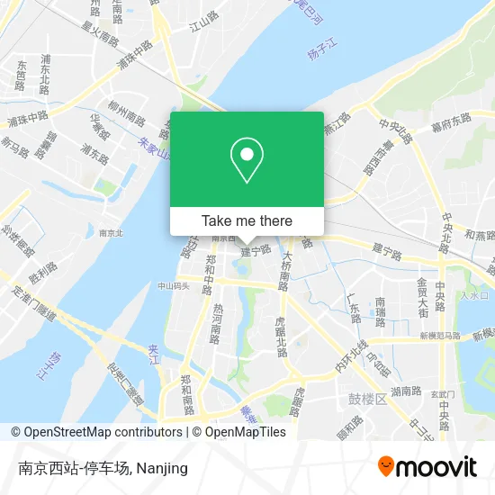 南京西站-停车场 map