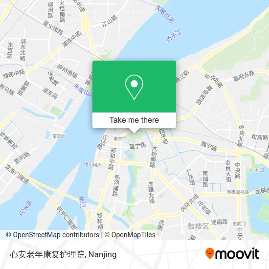 心安老年康复护理院 map