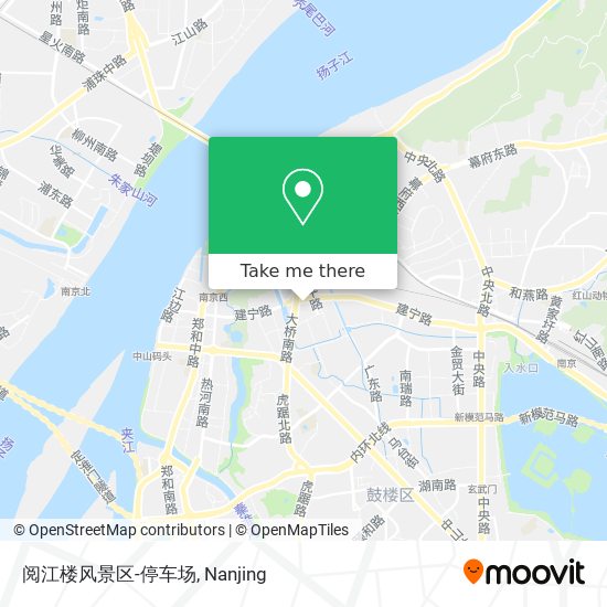阅江楼风景区-停车场 map
