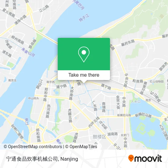 宁通食品炊事机械公司 map
